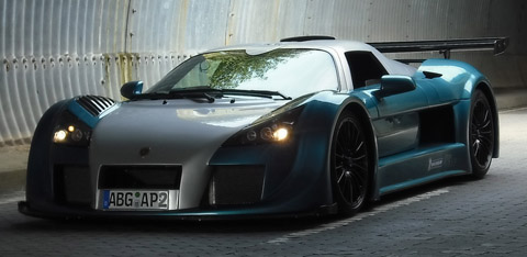 2009 Gumpert Apollo Sport Nurburgring Lap Record front view 480