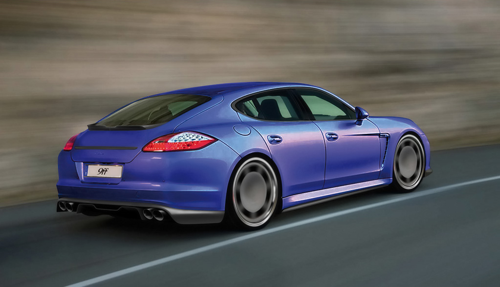 The Panamera Turbo also sports new 22inch wheels