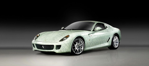 New 2010 Ferari 599 GTB Fiorano - Chinese tradition and Ferrari design