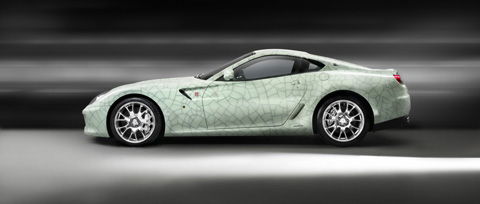 New 2010 Ferari 599 GTB Fiorano - Chinese tradition and Ferrari design