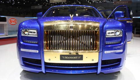 New 2010 Mansory Rolls - Royce Ghost Modifications 