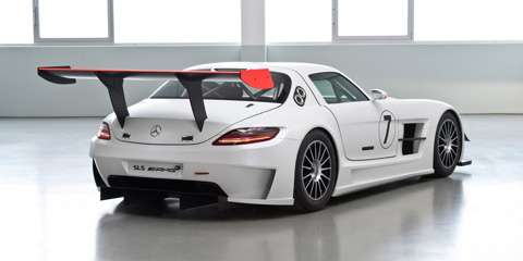 New 2010 Mercedes-Benz GT3 SLS - Racing Version Of The Gull Wing Model