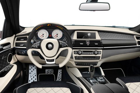 Lumma BMW X6 belakang interior 480