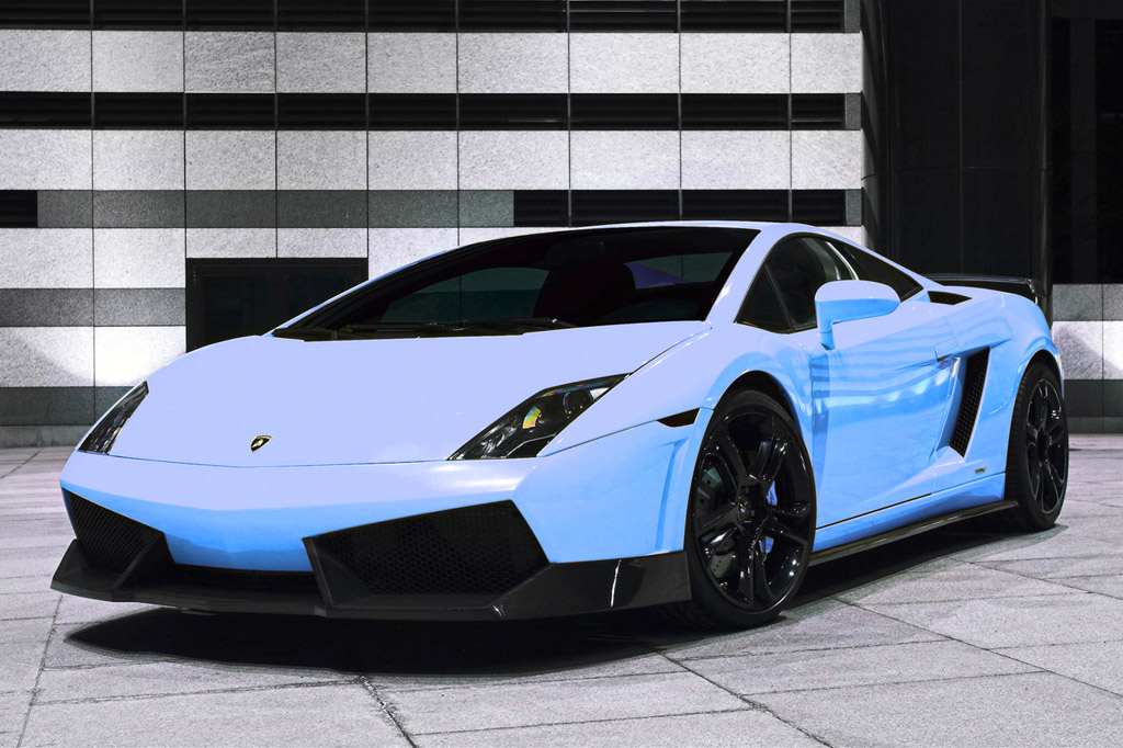 pictures of blue lamborghinis images