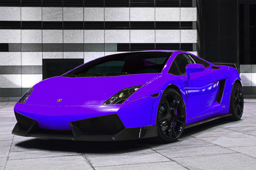 Purple Lamborghini Pics