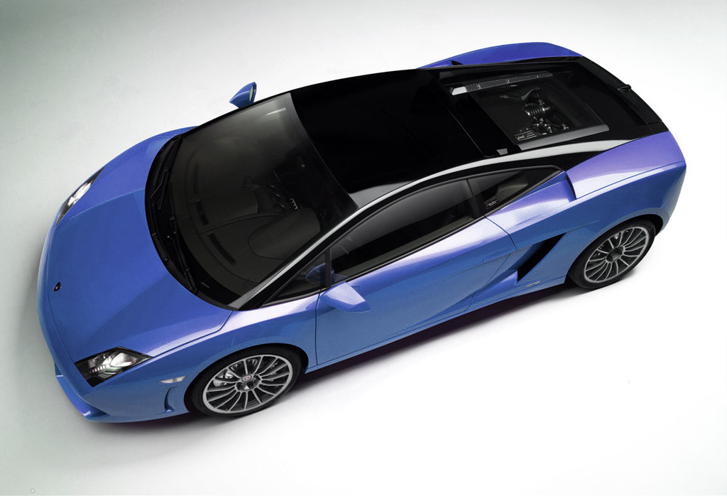 Blue Lamborghini Gallrdo LP 560 Bicolore