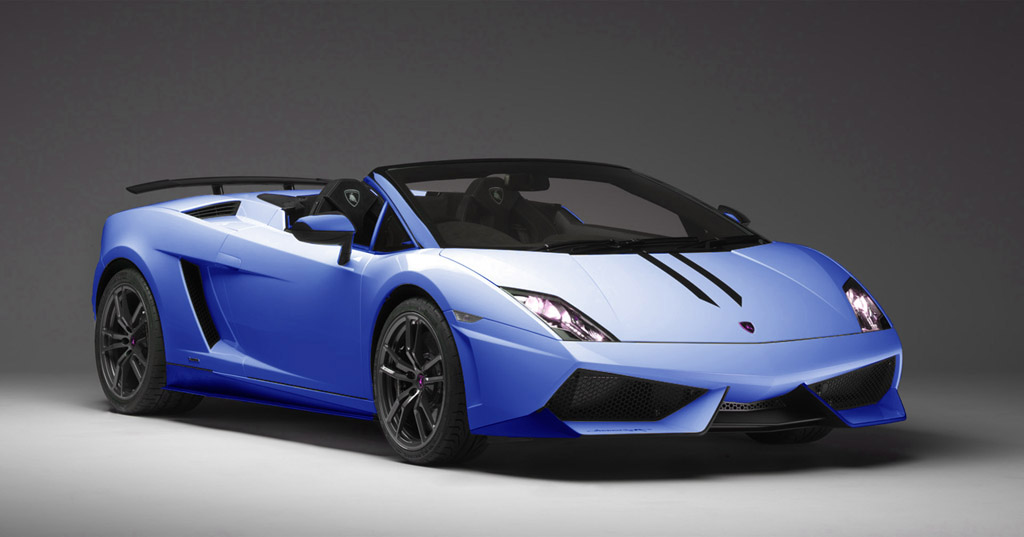 Blue Lamborghini Gallardo LP 570 Check out other Lamborghini colors