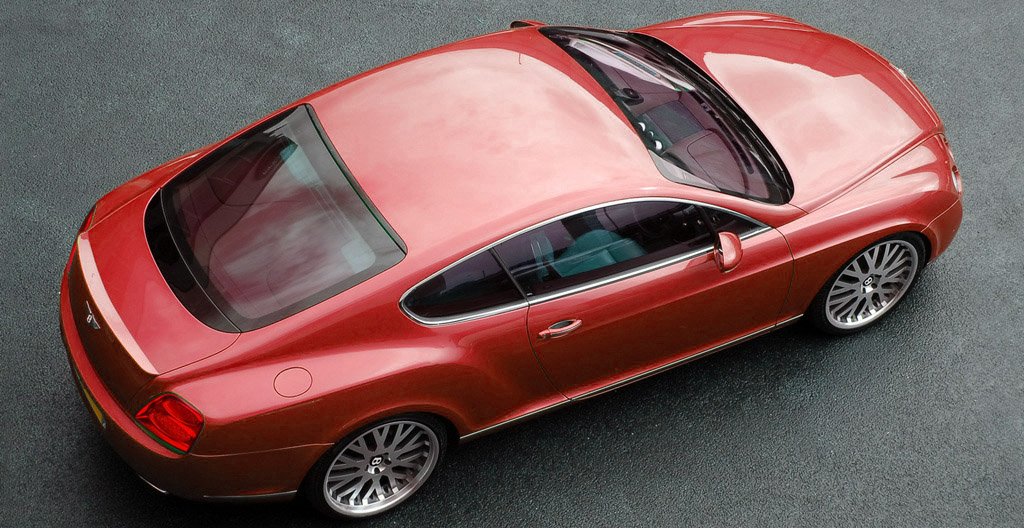 Red Bentley Continental GT red bentley