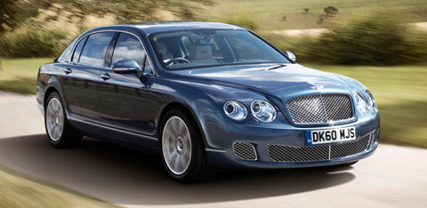 Silver 2012 Bentley Continental Flying Spur Series 51