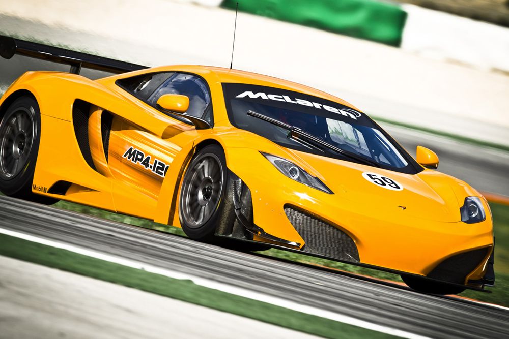 The new McLaren MP412C GT3 is an unprecedented McLaren car configured for