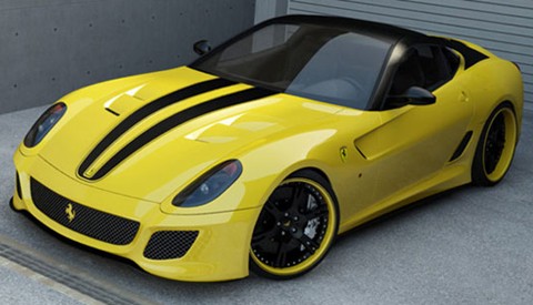 The result is a soupedup 2012 Wheelsandmore Ferrari 599 GTO