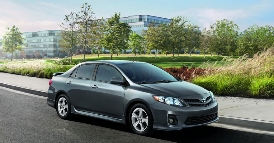 2012 Toyota corolla curb weight