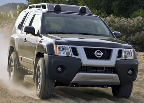 Nissan xterra storage capacity #6