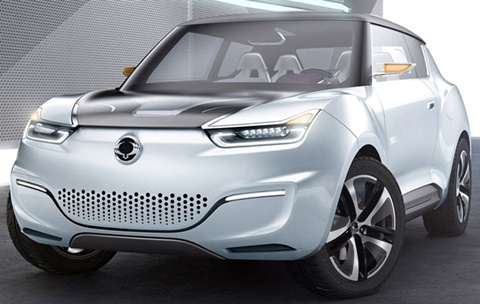 SsangYong-e-XIV-Concept-profile B