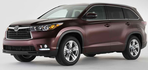 2014-Toyota-Highlander-profile-A