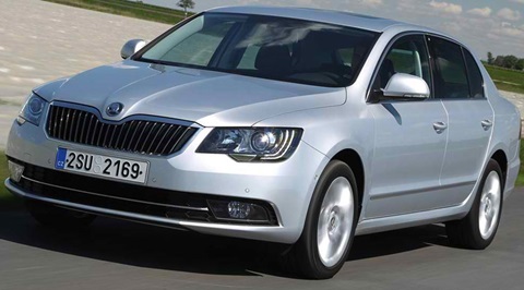 2014-Skoda-Superb-profile A