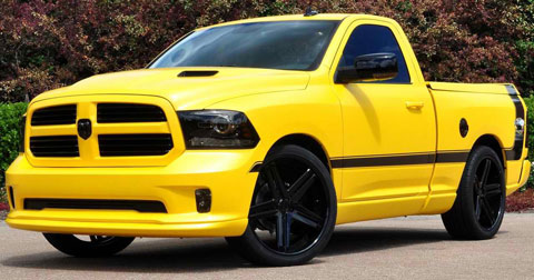 2013-Ram-1500-Rumble-Bee-Concept-outdoors-A