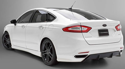 2013-3dCarbon-Ford-Fusion-from-behind-angle-C