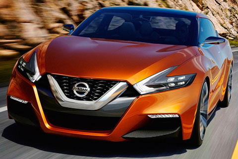 2014-Nissan-Sport-Sedan-Concept-on-the-highway-A