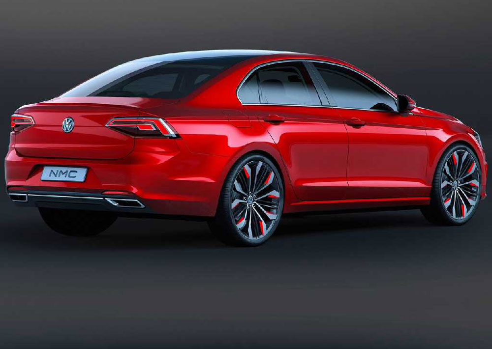 2014 Volkswagen Midsize Coupe Concept