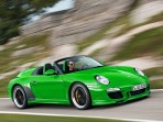 Green Porsche