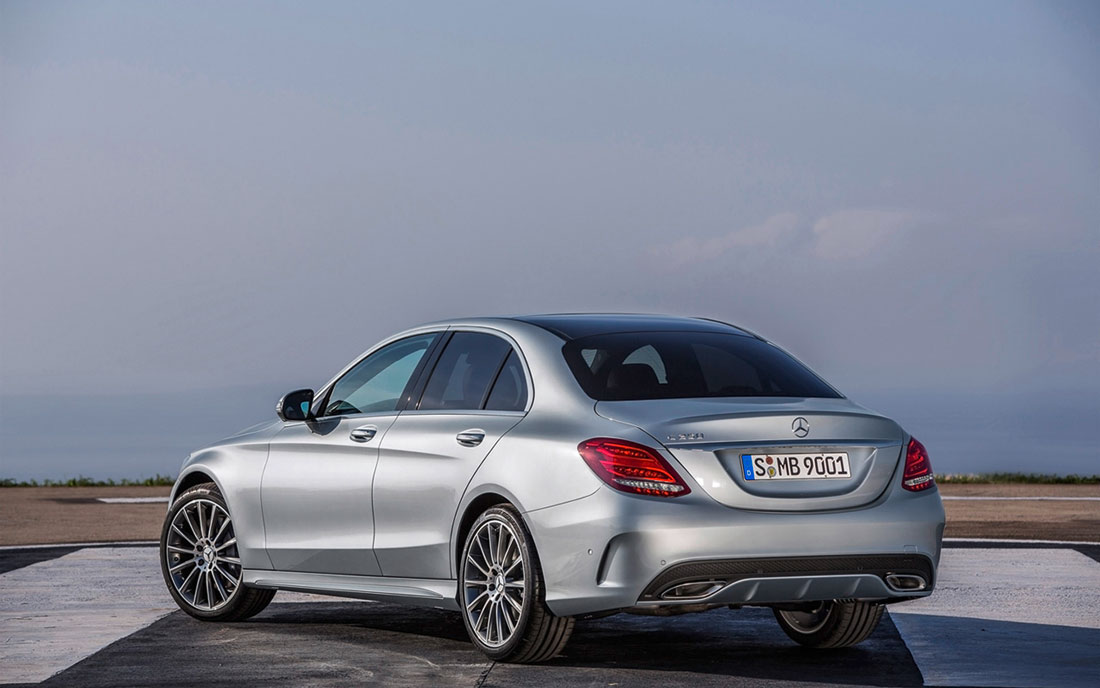 2015-Mercedes-Benz-C-Class-rear-of-C250-AMG - The Supercars - Car ...